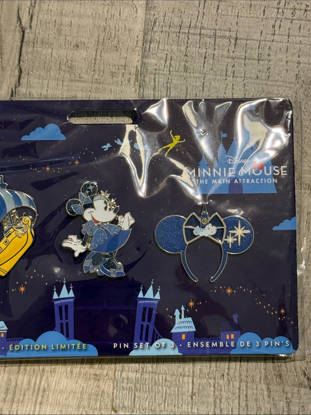 Limited EditionDisney Minnie Mouse Attraction Series Pin Backing — Peter Pan - Picture 4 of 5
